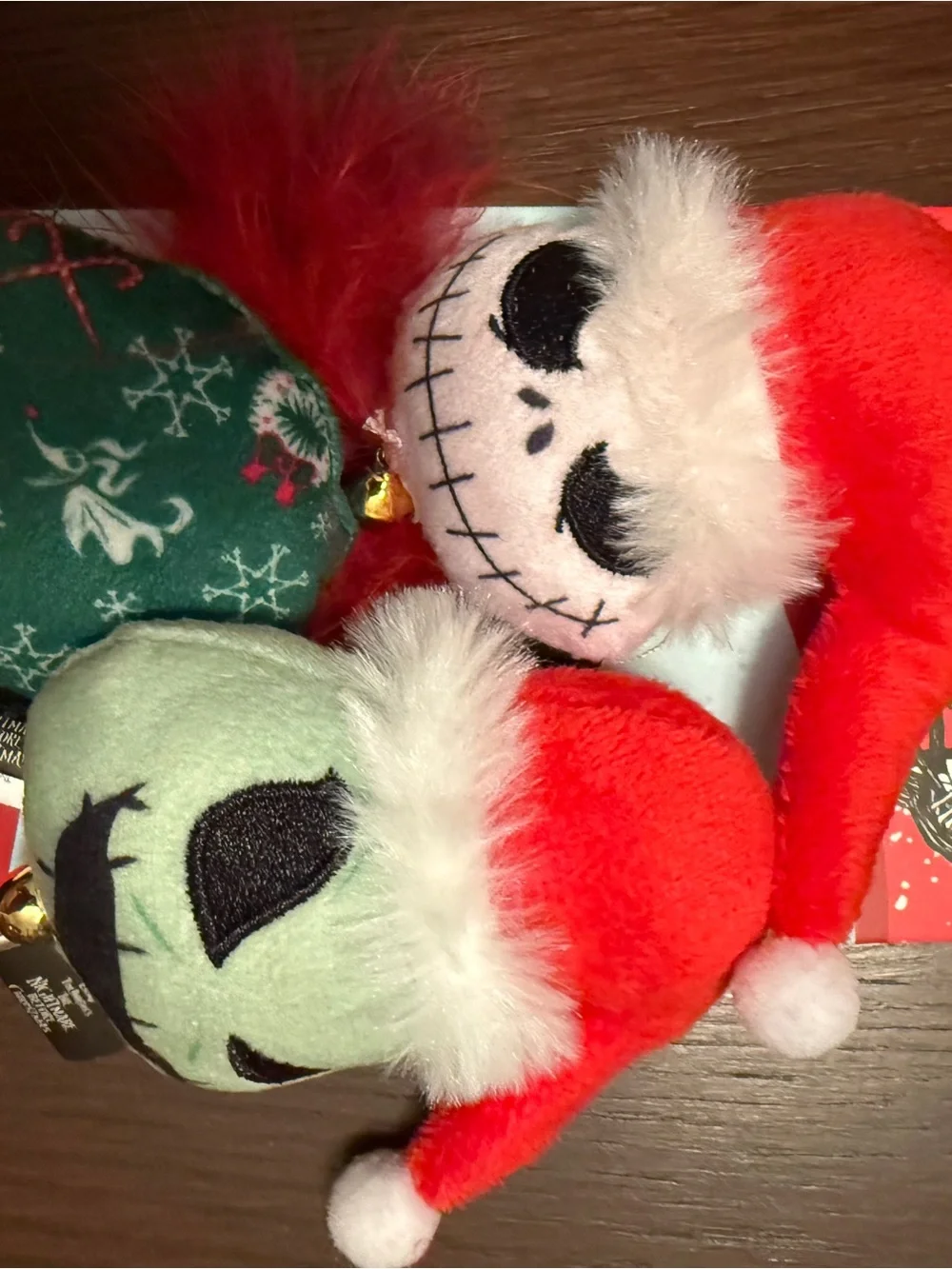 Disney The Nightmare Before Christmas Plush Cat Nip Toys Set of 3